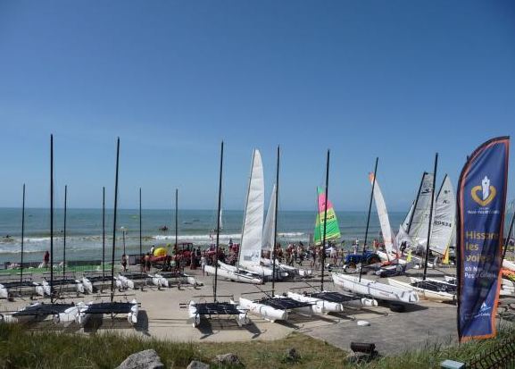 club nautique hardelot plage