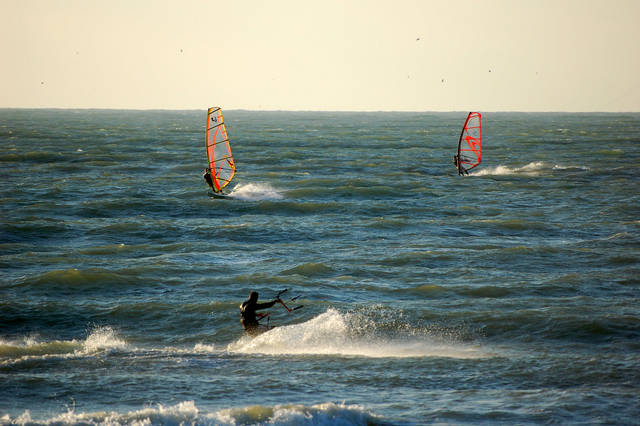 planche et kite à wimereux